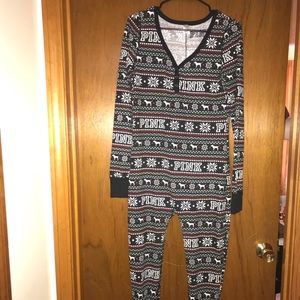 Victoria’s Secret PINK onesie pajamas